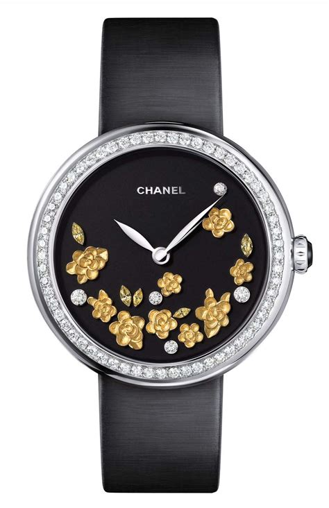 Chanel Mademoiselle Privé Camellia Watch 